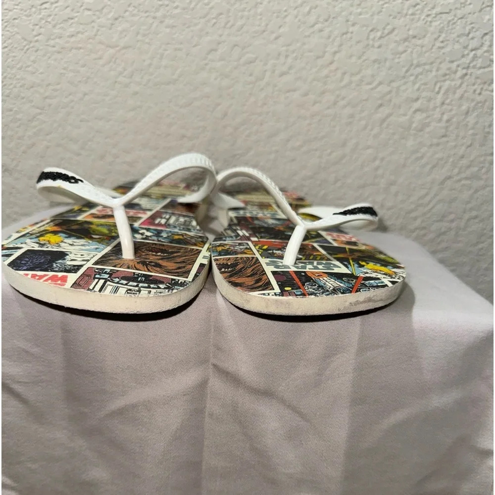 SOLD Havaianas Star Wars Rubber Flip Flop Size 11/12 EUR 45/46 - Picture 2 of 4